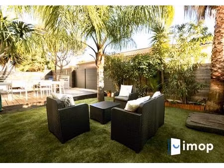 pérols : villa contemporaine 90m² avec piscine  garage et calme absolu à 10 min de la mer