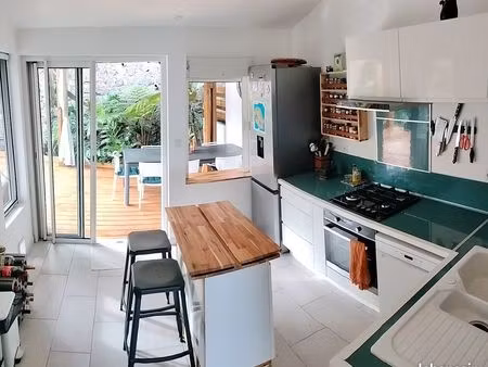 location meublée 1 an maison t4 avec jardin à fleurimont saint paul