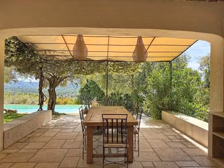 montauroux vue imprenable pour cette villa contemporaine d’environ 225 m²