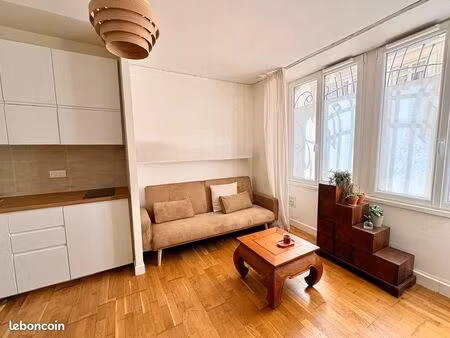 studio meuble 25m² - paris 17 | marché lévis