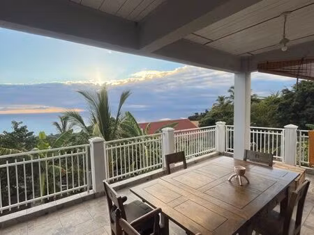 maison mitoyenne f3 avec vue mer – grand fond / stella