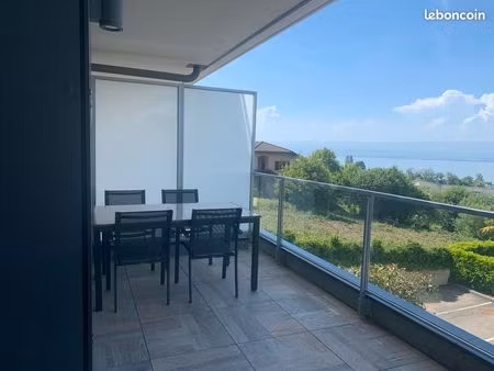 appartement 44m² hauteurs evian