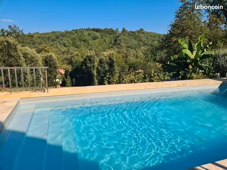 location meublée 10 mois – 4 ch - 155m2- piscine & clim