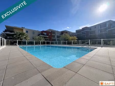 la roquette-sur-siagne : 2 pièces avec garage fermé