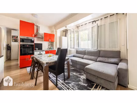 paris 19e porte des lilas- appartement 2 pièces de 40 50 m² en rez-de-chaussée vendu loué