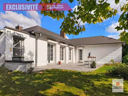 wattrelos  idéalement situé  plain pied avec 4 chambres  jardin  double garage