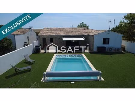 le luxe au vert avec piscine près de la rochelle