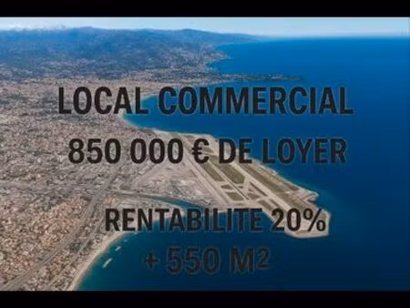 local commercial rentabilité 20%