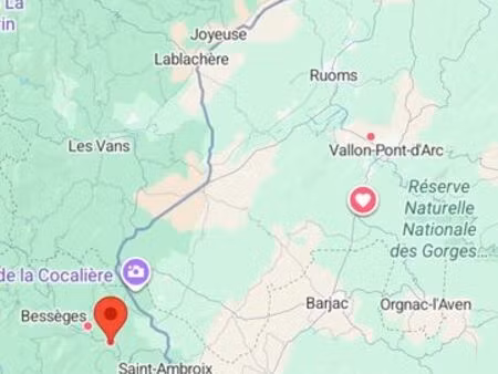 recherche maison sud ardèche