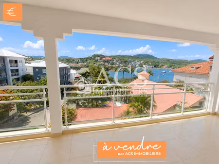 très bel appartement f3 avec vue mer et double emplacement d