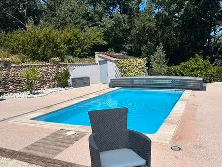 villa écologique plain pied avec appartement