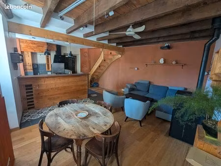 maison de ville 95 m² – cœur de privas et son garage et local commercial indépendant de 28