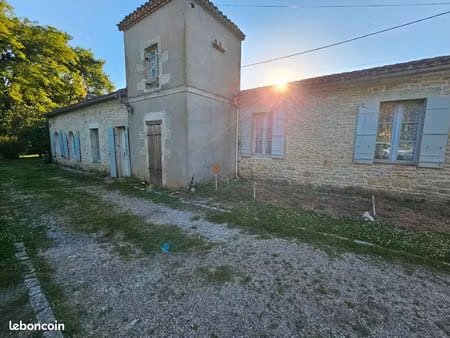 longère en pierre au cœur du médoc