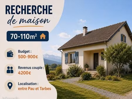 recherche de maison entre pau et tarbes