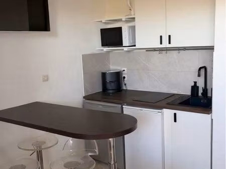 studio balma meublé avec terrasse et piscine
