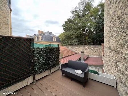 studio avec terrasse