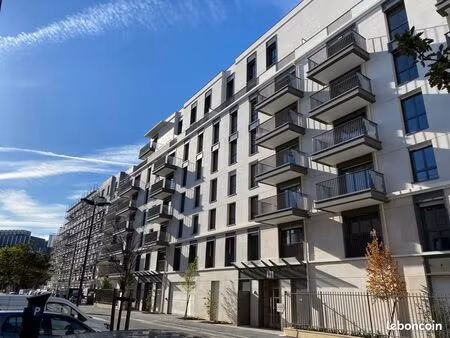 2p / 41m2 avec balcon / résidence de standing / clichy quartier parc salengro + ligne 14