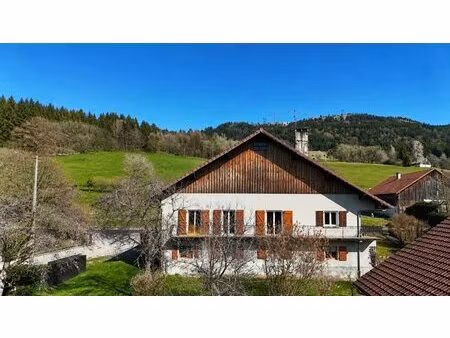 magnifique corps de ferme a viuz en sallaz divise en trois appartements et grange