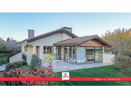 maison plain-pied 120 m2 -terrain 1 365 m2 - piscine - vue montagnes