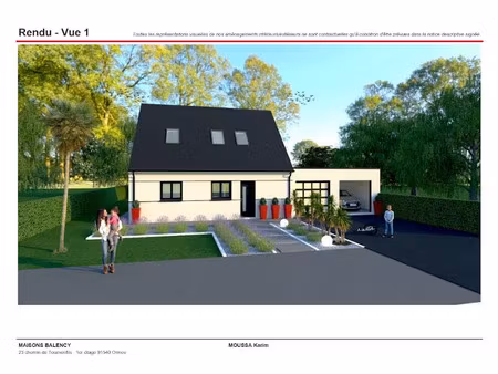vente maison neuve 3 pièces 103 m² à larchant (77760)  268 000 €