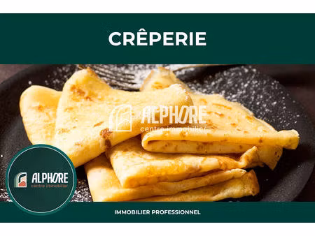 crêperie à vendre - emplacement stratégique en rue piétonne