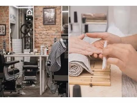 suresnes - barber et institut de beauté 65 m²
