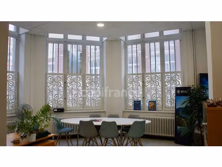 vente bureau 5 pièces 115 m² roubaix (59100)