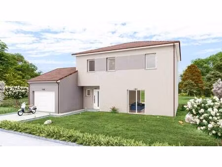 terrain avec maison neuve à vendre