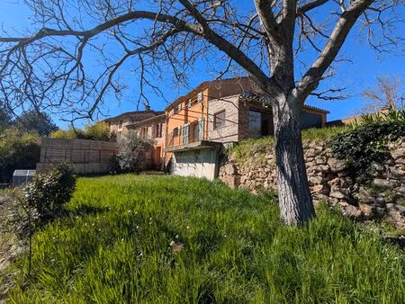 salernes  maison de hameau mitoyenne 140 m² avec jardin et garage