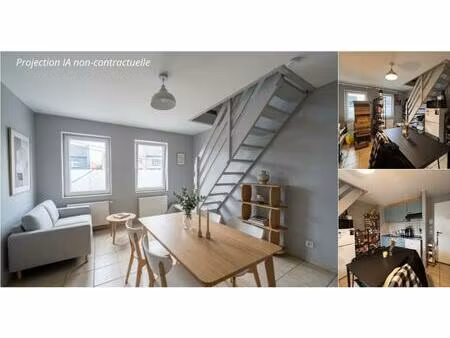 studio à louer à rue du serpont 22 libramont-chevigny (vbe26139)