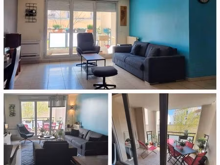 lumineux 4 pièces avec balcon et garage – villeurbanne (69100)