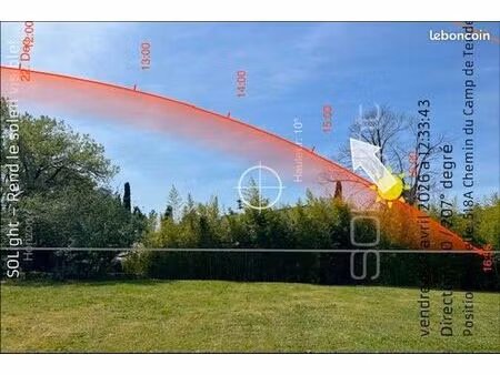 terrain 681 m² chateauneuf grasse