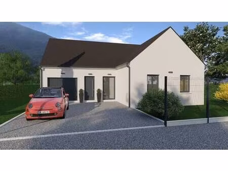 terrain avec maison neuve à vendre