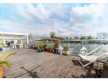 péniche familiale à 15 min de paris - 180 m2 - choisy-le-roi