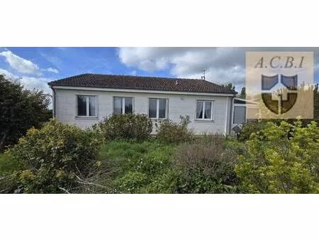 maison de plain-pied à vendre