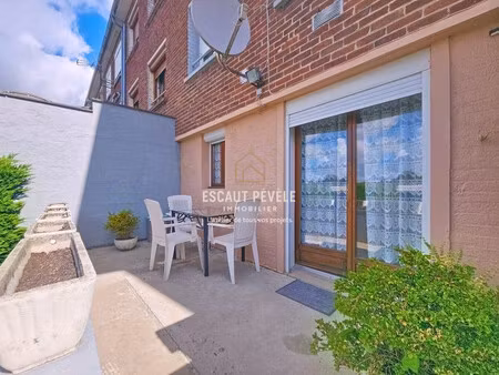 maison mitoyenne 2 côtés à vendre  4 pièces - lourches 59156