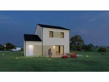 terrain avec maison neuve à vendre