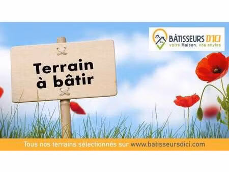 terrain constructible à vendre