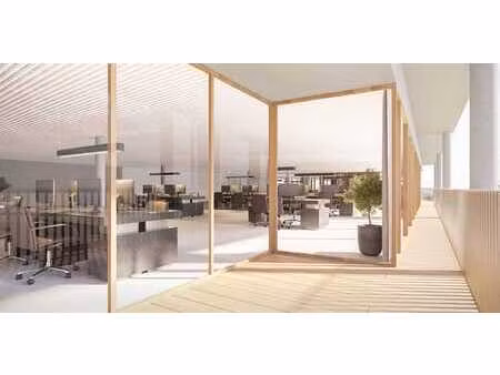 espace de bureau récemment construit avec un parking privé s