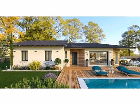 terrain avec maison neuve à vendre