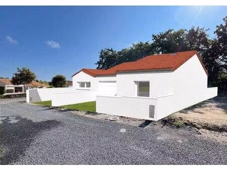 terrain avec maison neuve à vendre
