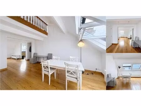 penthouse à louer à rue watteeu 25 bruxelles (rbw01415)
