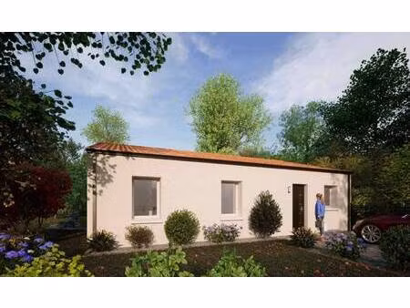 terrain avec maison neuve à vendre