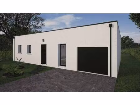 terrain avec maison neuve à vendre