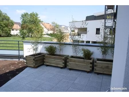 mittelhausbergen superbe 3 pièces terrasse et garage