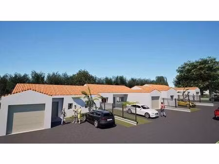 terrain avec maison neuve à vendre