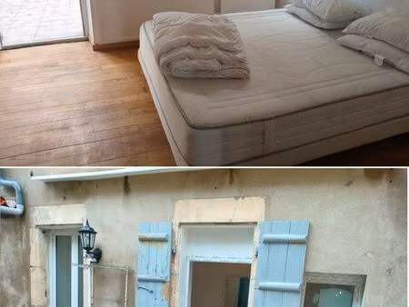location appartement meublé et équipé - centre barbezieux