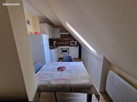 studio meublé 21m²