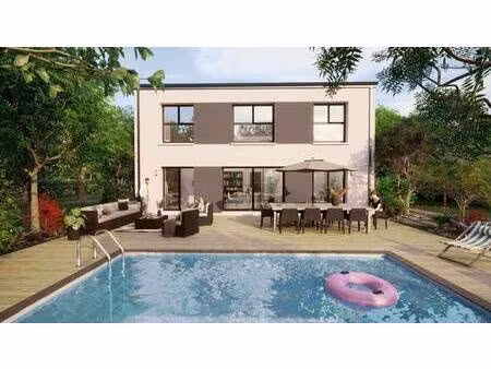 terrain avec maison neuve à vendre