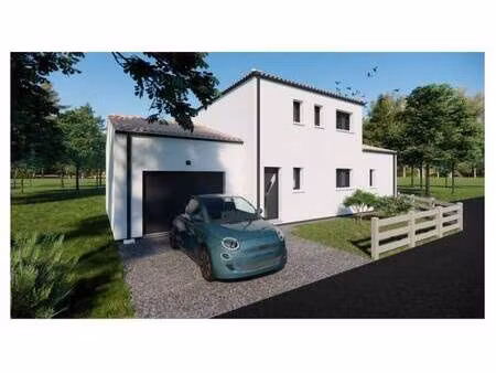 terrain avec maison neuve à vendre